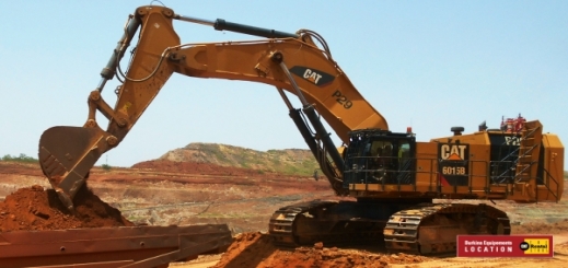 Location d’une pelle minière de 140 tonnes au Burkina Faso